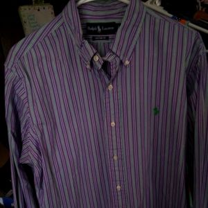 Ralph Lauren Men's Button Down. Size Large. Mint